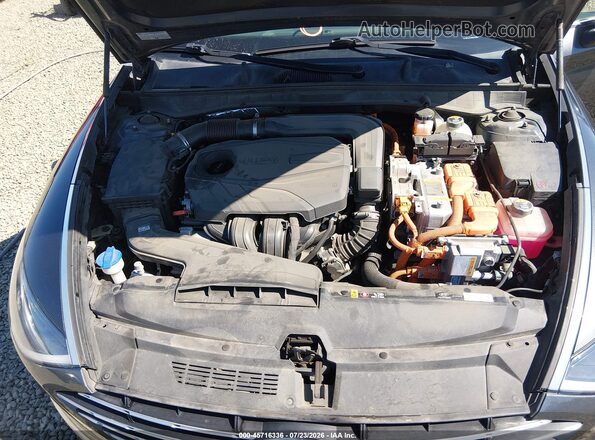 KMHL24JJ8MA030588 2021 HYUNDAI SONATA Black Vista trasera