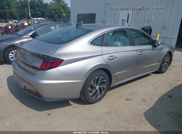 KMHL24JJ8MA030882 2021 HYUNDAI SONATA Серебряный Задняя правая четверть