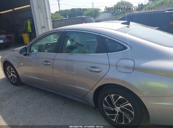 KMHL24JJ8MA030882 2021 HYUNDAI SONATA Серебряный Панорамный вид салона 360°