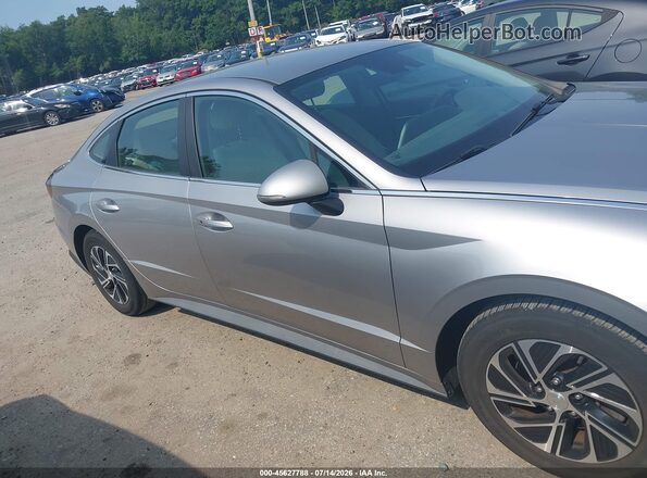 KMHL24JJ8MA030882 2021 HYUNDAI SONATA Серебряный Вид задней части салона