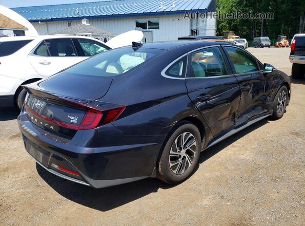 KMHL24JJ8MA036388 2021 HYUNDAI SONATA Blue Tył prawy