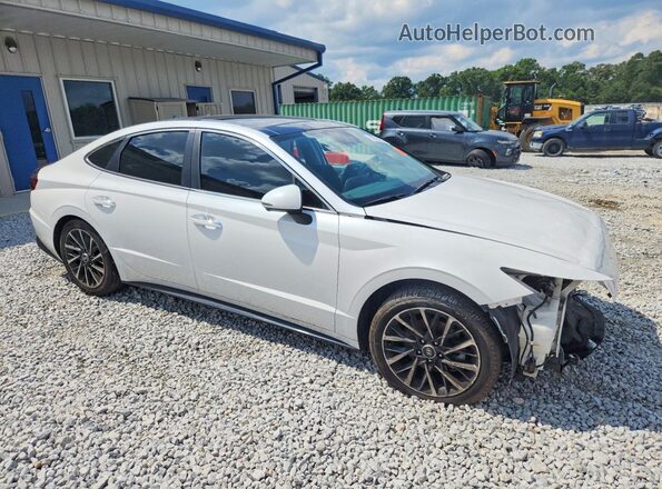 KMHL34J20NA222000 2022 HYUNDAI SONATA White Front right