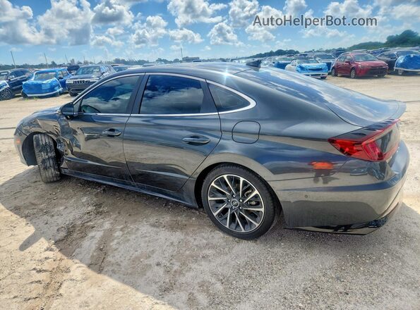 KMHL34J20PA281700 2023 HYUNDAI SONATA Gray Tył lewy