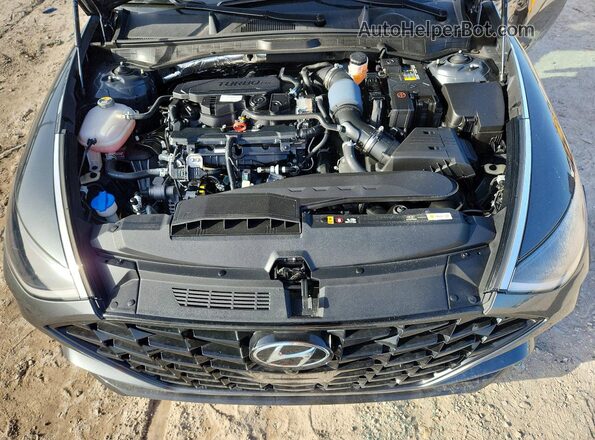 KMHL34J20PA281700 2023 HYUNDAI SONATA Gray Widok wnętrza z tyłu