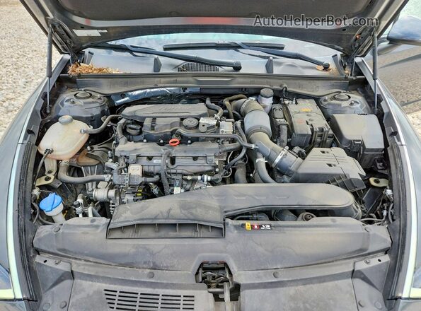 KMHL34J21NA178198 2022 HYUNDAI SONATA Gray Вид задньої частини салону