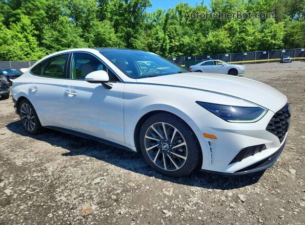 KMHL34J22MA156953 2021 HYUNDAI SONATA White Առջևի աջ