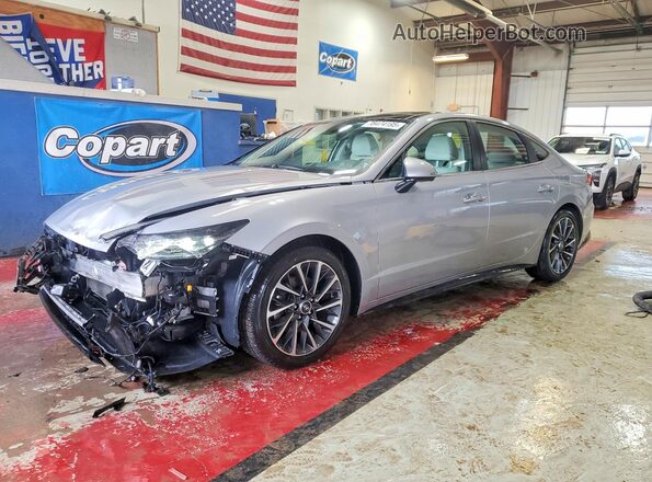 KMHL34J23PA322837 2023 HYUNDAI SONATA Silver Задня права чверть