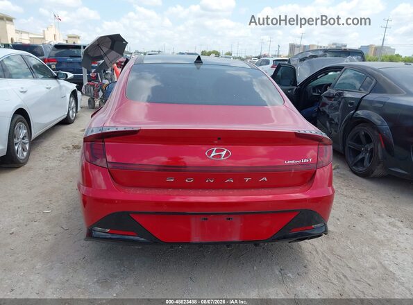 KMHL34J25MA157336 2021 HYUNDAI SONATA Красный 