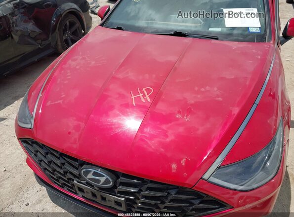 KMHL34J25MA157336 2021 HYUNDAI SONATA Красный Вид сзади