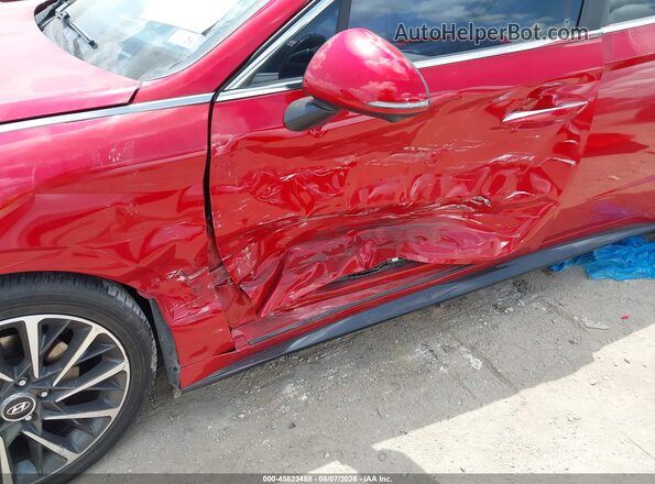 KMHL34J25MA157336 2021 HYUNDAI SONATA Красный 