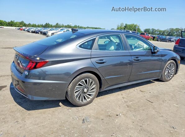 KMHL34JJ0MA032509 2021 HYUNDAI SONATA Серый Задняя правая четверть