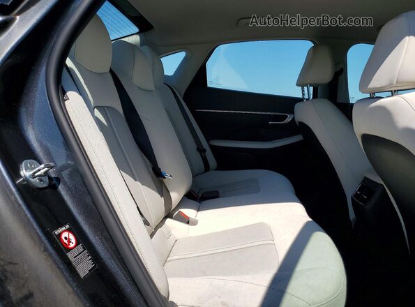 KMHL34JJ0MA032509 2021 HYUNDAI SONATA Серый Вид задних сидений
