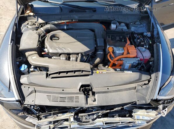KMHL34JJ0MA032509 2021 HYUNDAI SONATA Серый Вид задней части салона