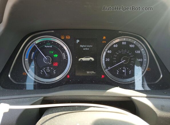 KMHL34JJ0MA032509 2021 HYUNDAI SONATA Серый Вид щитка приборов