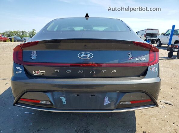 KMHL34JJ0MA032509 2021 HYUNDAI SONATA Серый Вид сзади