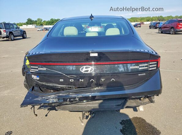 KMHL34JJ0SA134504 2025 HYUNDAI SONATA Black Вид ззаду
