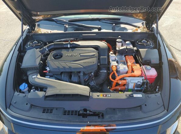 KMHL34JJ0SA134504 2025 HYUNDAI SONATA Black Вид задньої частини салону