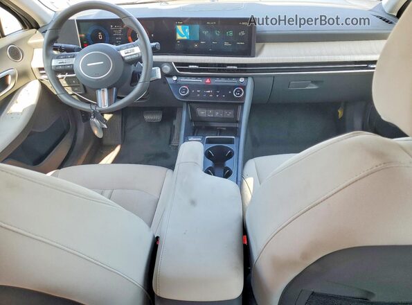 KMHL34JJ0SA134504 2025 HYUNDAI SONATA Black Вид панелі приладів