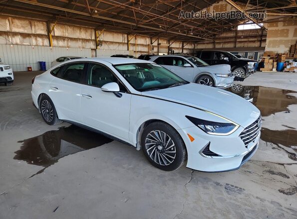 KMHL34JJ2MA034455 2021 HYUNDAI SONATA White Առջևի աջ
