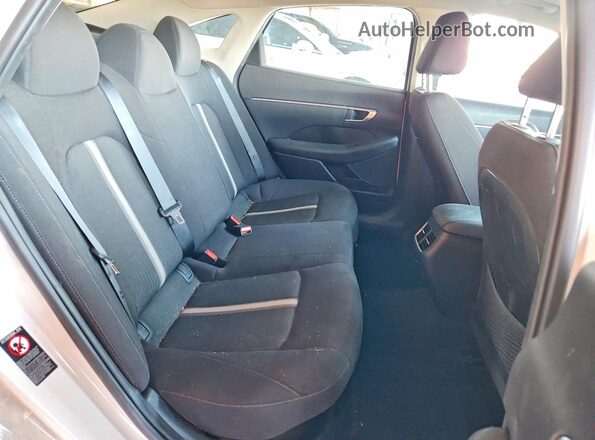 KMHL34JJ2MA034455 2021 HYUNDAI SONATA White Հետևի նստատեղերի տեսք