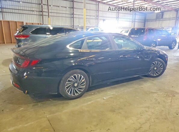 KMHL34JJ2NA047191 2022 HYUNDAI SONATA Black Rear right
