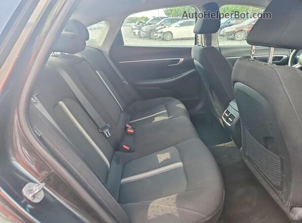 KMHL34JJ2RA094694 2024 HYUNDAI SONATA Gray Հետևի նստատեղերի տեսք