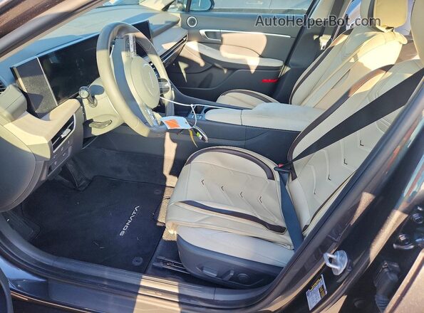 KMHL34JJ2SA127439 2025 HYUNDAI SONATA Gray Սալոնի դիմացի տեսք