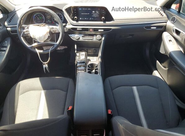 KMHL34JJ3LA009997 2020 HYUNDAI SONATA Gray Vista del salpicadero