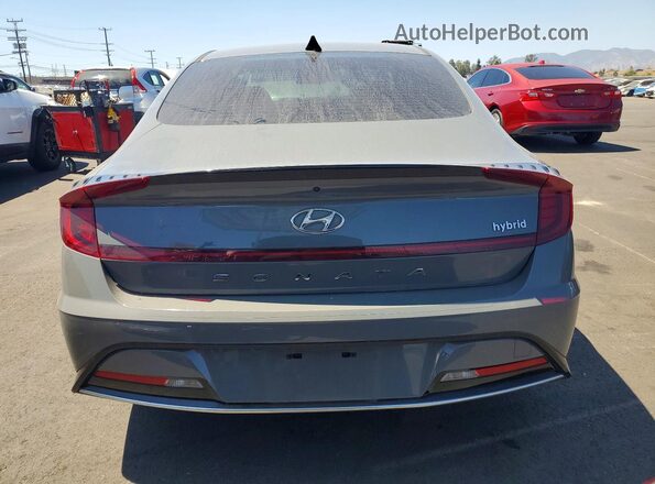 KMHL34JJ3LA009997 2020 HYUNDAI SONATA Gray Vista trasera