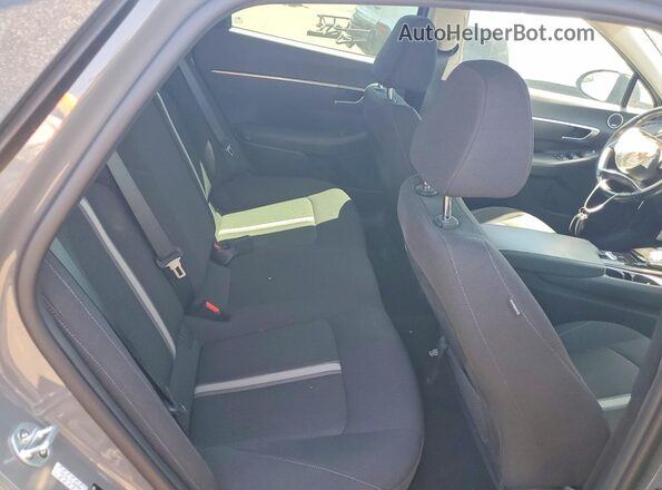 KMHL34JJ3LA009997 2020 HYUNDAI SONATA Gray Vista de los asientos traseros