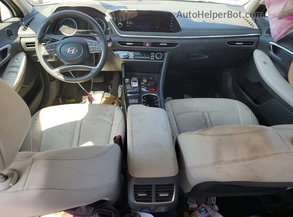 KMHL34JJ4PA055151 2023 HYUNDAI SONATA Серебряный Вид панели приборов