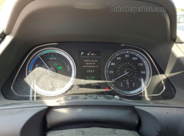 KMHL34JJ4PA055151 2023 HYUNDAI SONATA Серебряный Вид щитка приборов