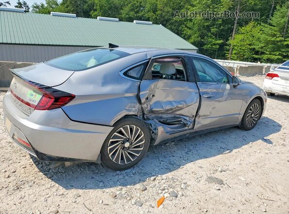 KMHL34JJ4PA055151 2023 HYUNDAI SONATA Серебряный Задняя правая четверть
