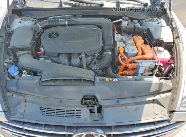 KMHL34JJ4PA055151 2023 HYUNDAI SONATA Серебряный Вид задней части салона