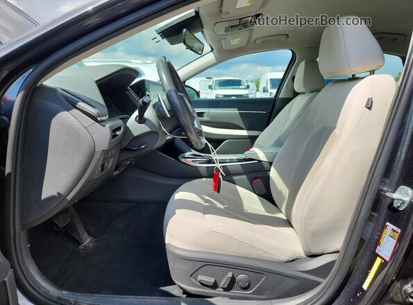 KMHL34JJ5MA030965 2021 HYUNDAI SONATA Charcoal Vista interior delantera