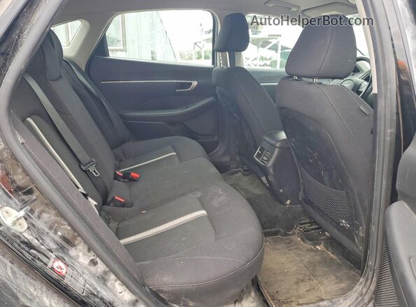 KMHL34JJ5NA038338 2022 HYUNDAI SONATA Черный Вид задних сидений
