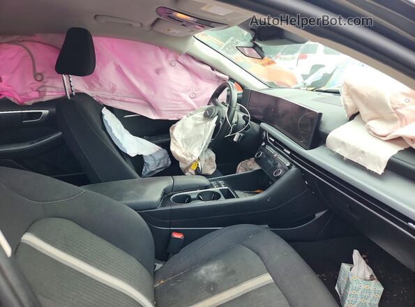 KMHL34JJ5RA093412 2024 HYUNDAI SONATA Gray Widok wnętrza z przodu