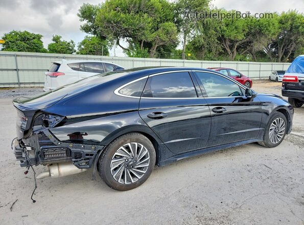 KMHL34JJ5SA112787 2025 HYUNDAI SONATA Черный Задняя правая четверть