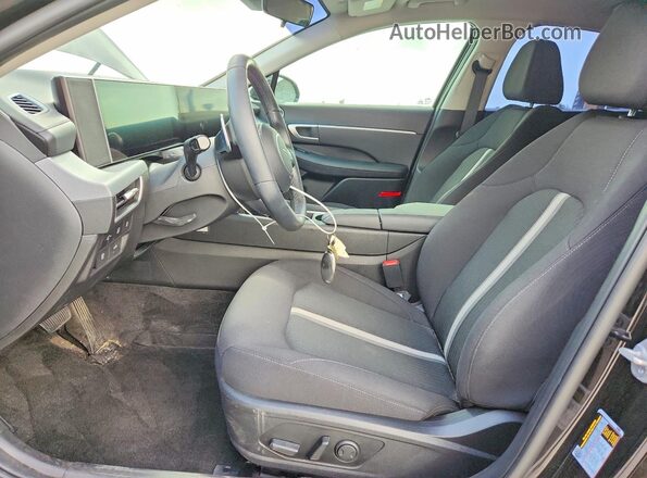 KMHL34JJ5SA112787 2025 HYUNDAI SONATA Черный Вид салона спереди