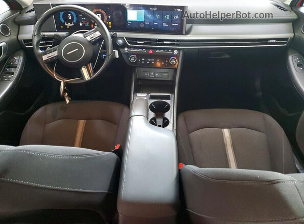 KMHL34JJ6RA097159 2024 HYUNDAI SONATA Red წინა პანელის ხედი