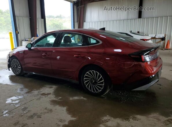 KMHL34JJ6RA097159 2024 HYUNDAI SONATA Red უკანა მარცხენა