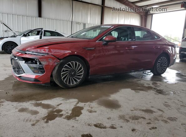 KMHL34JJ6RA097159 2024 HYUNDAI SONATA Red სალონის 360-გრადუსიანი ხედი