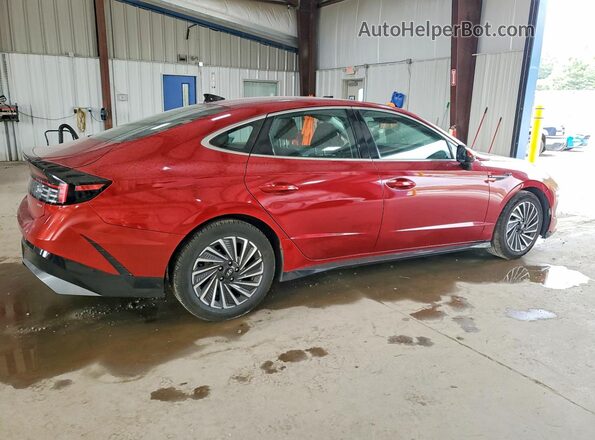 KMHL34JJ6RA097159 2024 HYUNDAI SONATA Red უკანა მარჯვენა