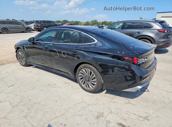 KMHL34JJXSA131481 2025 HYUNDAI SONATA Black უკანა მარცხენა