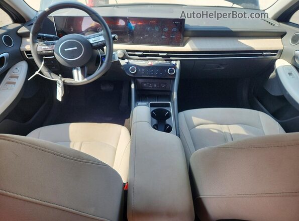 KMHL34JJXSA131481 2025 HYUNDAI SONATA Black წინა პანელის ხედი