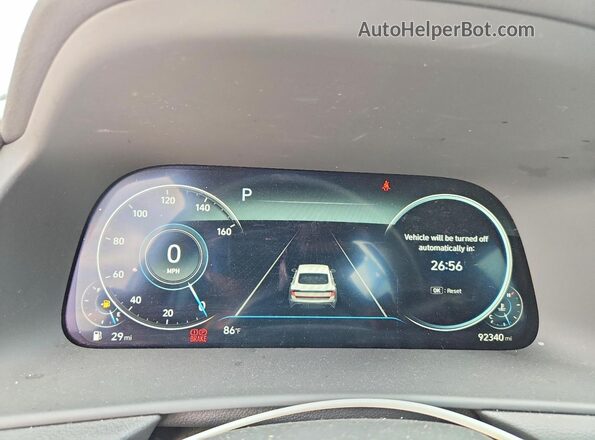 KMHL44J20PA272153 2023 HYUNDAI SONATA Черный Вид щитка приборов