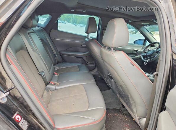 KMHL44J20PA272153 2023 HYUNDAI SONATA Черный Вид задних сидений