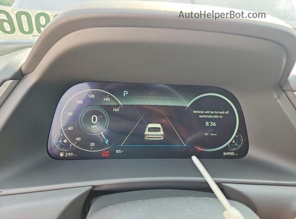 KMHL44J21PA260108 2023 HYUNDAI SONATA Silver Vista del cuadro de instrumentos