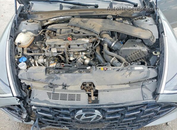 KMHL44J21PA298146 2023 HYUNDAI SONATA Gray Widok wnętrza z tyłu
