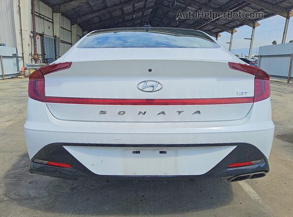 KMHL44J25PA279874 2023 HYUNDAI SONATA White Widok z tyłu